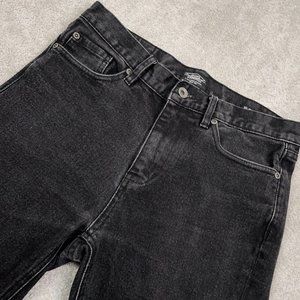 Jacks Surfboards Jeans Men's Size 30x31 Black Slim Fit Straight Leg Denim